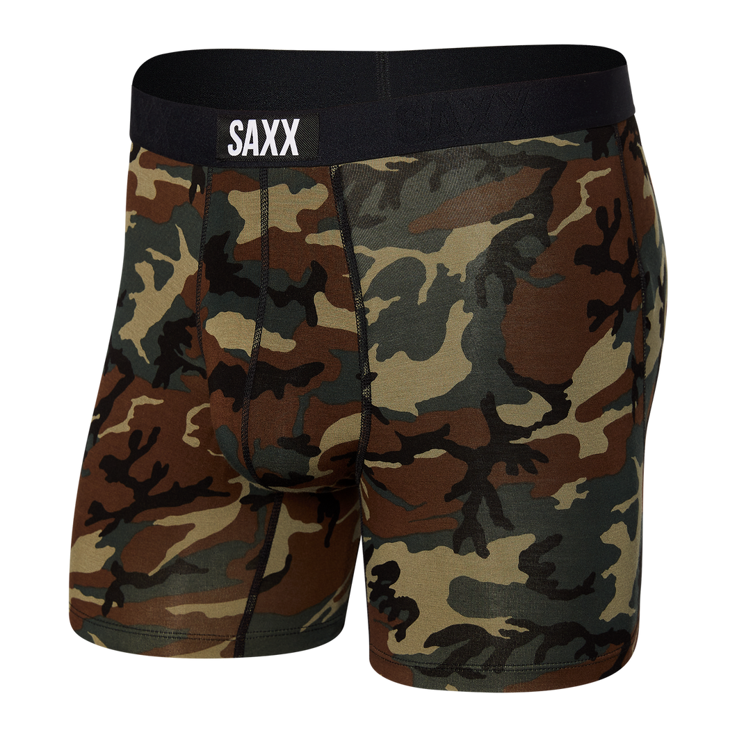 Saxx-Vibe Boxers- Woodland Camo