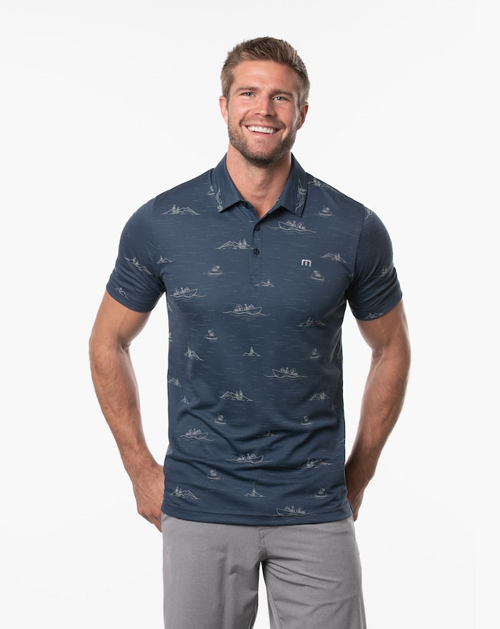 Travis Mathew-Men's-Fun and Games Polo-Insigna