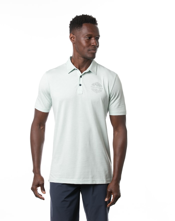 Travis Mathew-Sun Ray Polo-Neptune Green