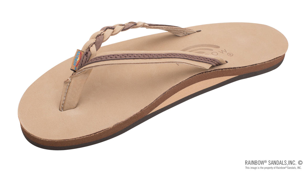 Rainbow-W's Flirty Braidy Flip Flop