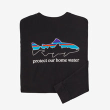 Load image into Gallery viewer, Patagonia-Men&#39;s L/S P-6 Logo Responsibili Tee
