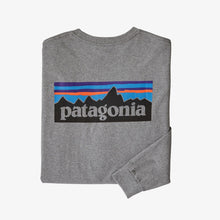 Load image into Gallery viewer, Patagonia-Men&#39;s L/S P-6 Logo Responsibili Tee
