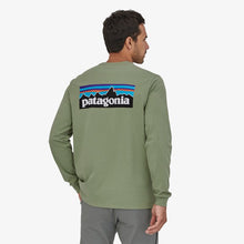 Load image into Gallery viewer, Patagonia-Men&#39;s L/S P-6 Logo Responsibili Tee
