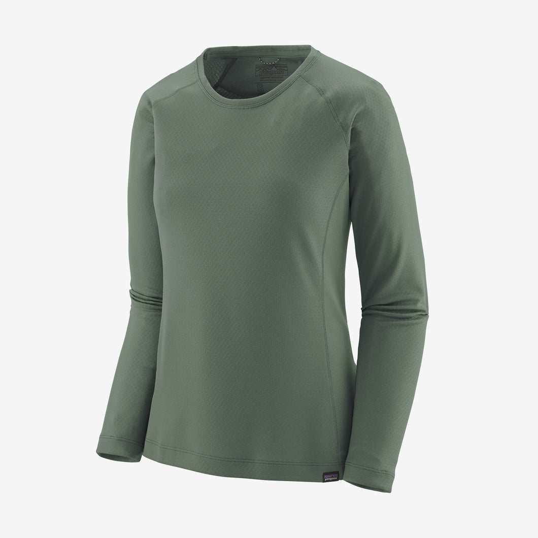 Patagonia-Women's Capilene Crew-Hemlock Green