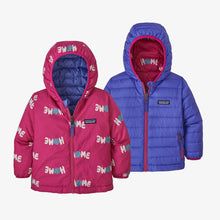 Load image into Gallery viewer, Patagonia-Baby&#39;s Reversible Down Sweater Hoody
