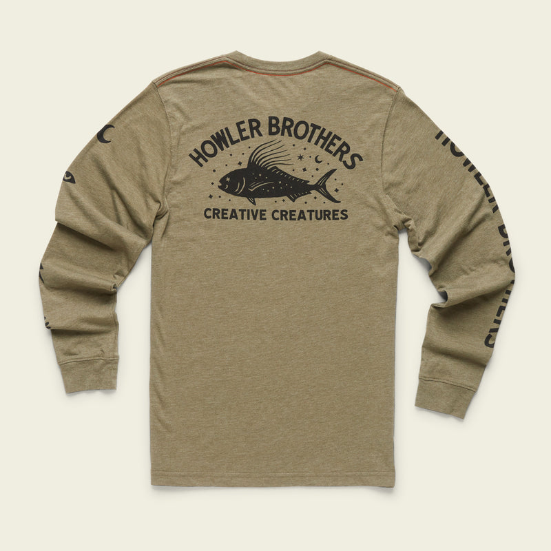 Howler Bros-Men's Creative Creatures Roosterfish L/S