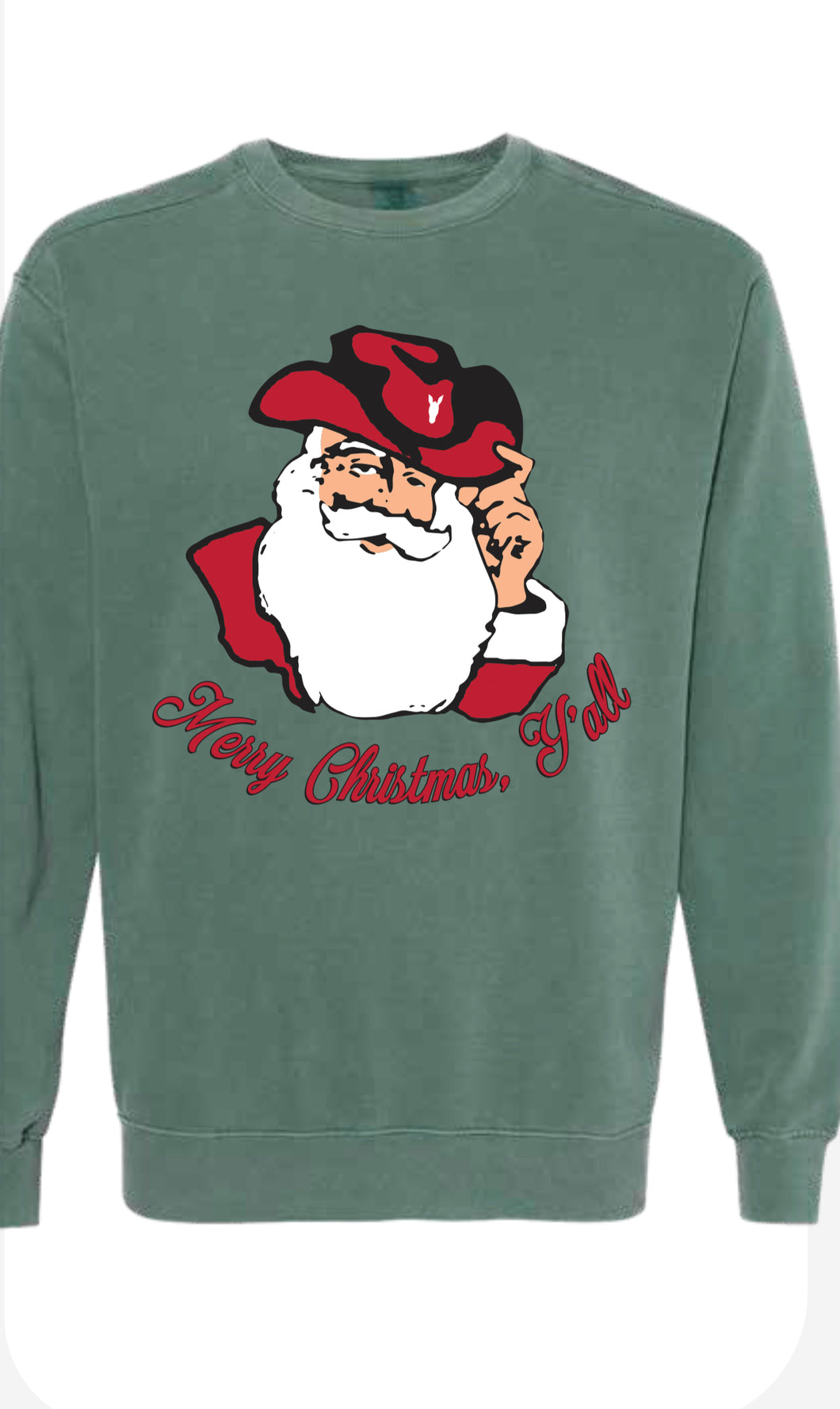 Holiday -Adult Santa Sweatshirt Crew