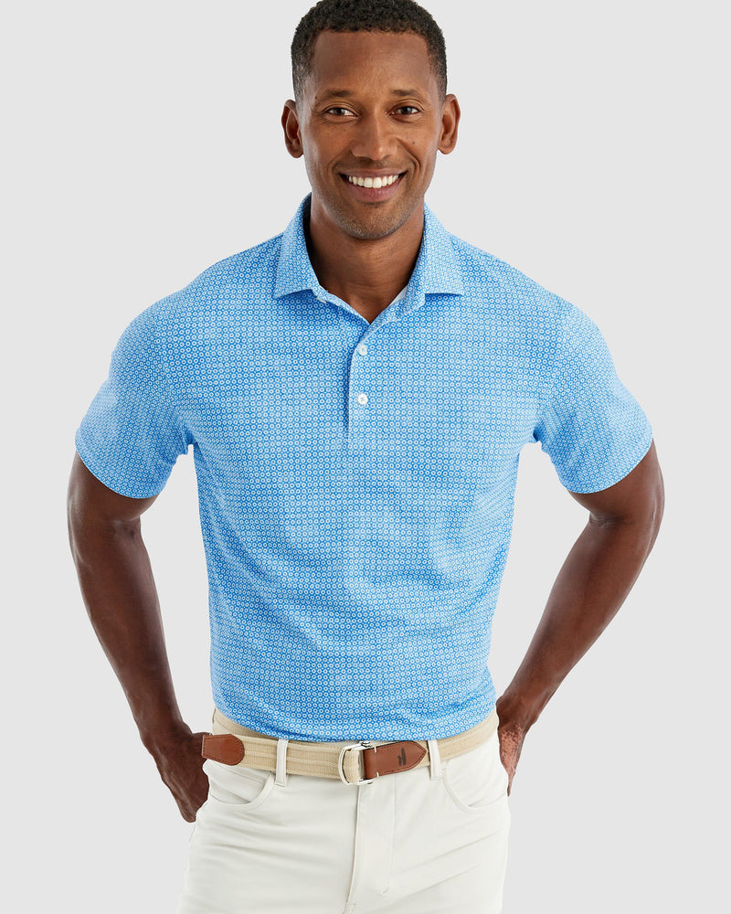 Johnnie-O-Men's Arnold Polo-Malibu Blue