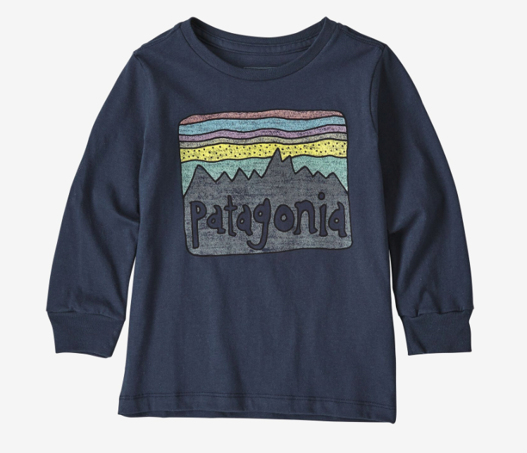 Patagonia-Baby's Long-Sleeved Graphic Organic T-shirt