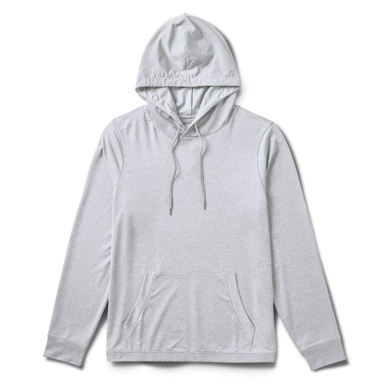 Vuori-M's Sunday Element Hoodie-Platinum Heather
