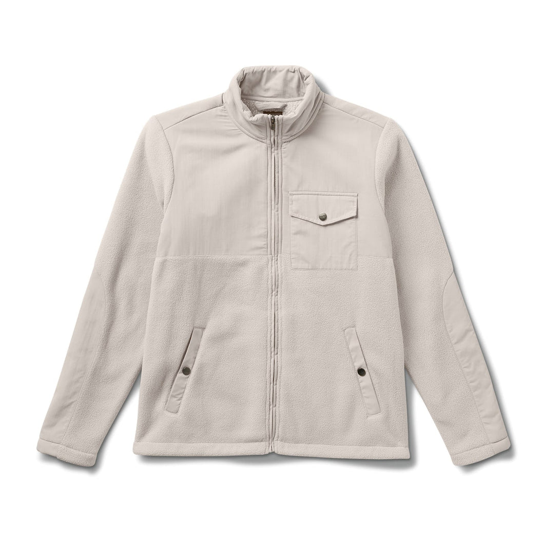 Vuori-Men's-Morrow Sherpa Jacket-Dark Salt