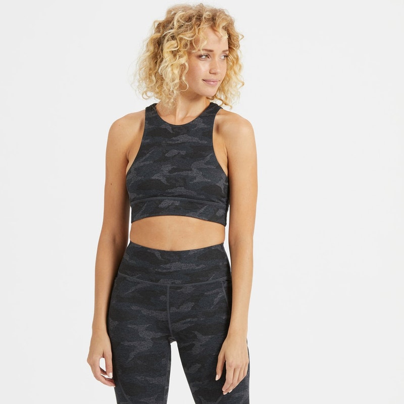 Vuori-Elevation Bra-Camo Black