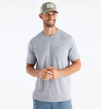 Load image into Gallery viewer, Free Fly-Men&#39;s- Bamboo Heritage Pocket Tee
