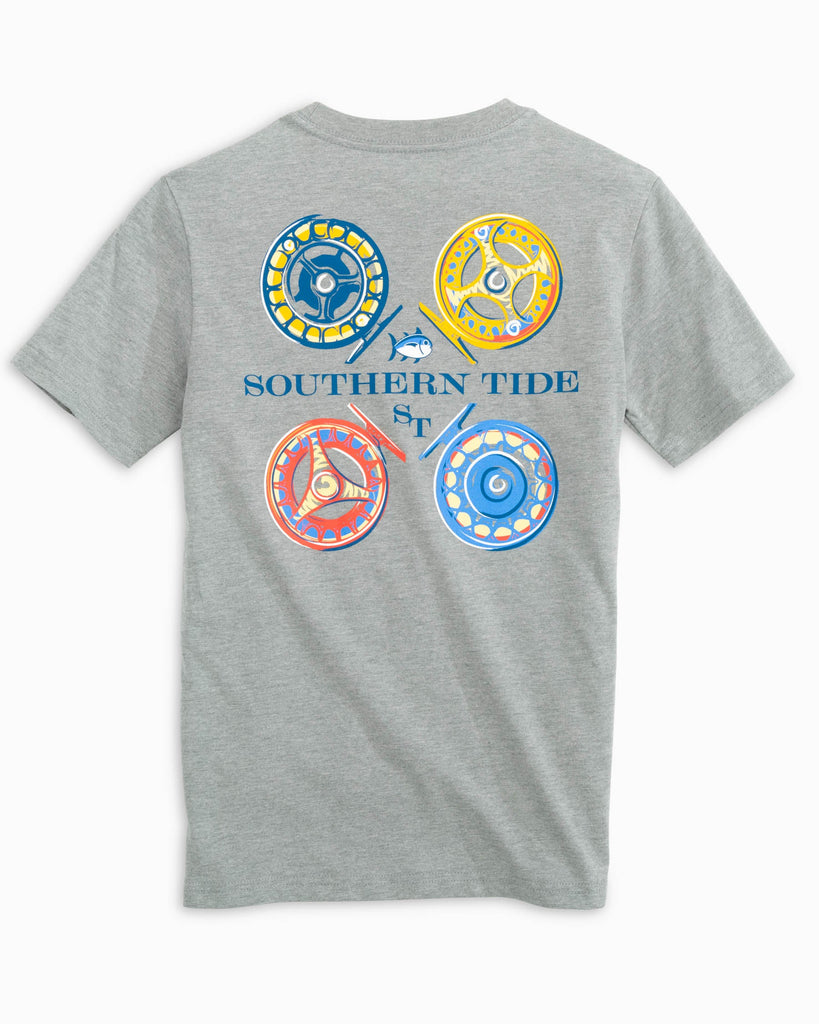 Southern Tide-Youth Reel Deal Heather Tee